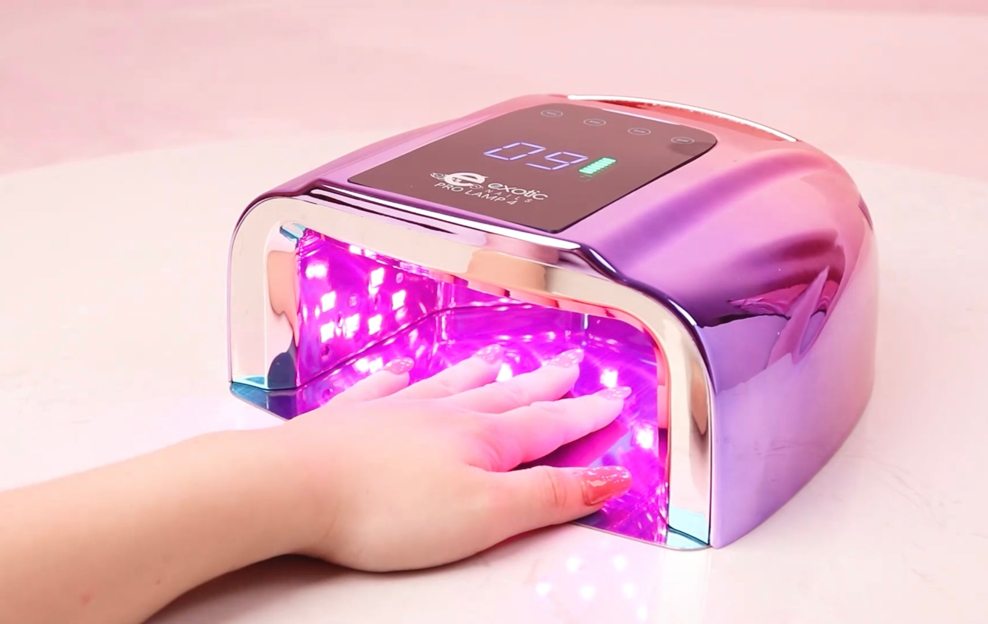 URBANMAC Professional Intelligent 48w 24 LEDs Automatic Sensor LED UV Nail  Dryer Nail Curing Nail Art Lamp Manicure Pedicure Tool Gel Based Nail  Polish for All Kind of Nail Paints : Amazon.in: